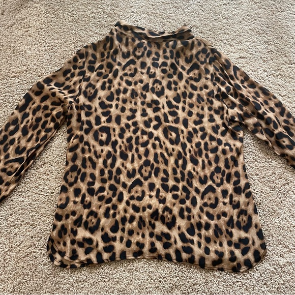 Reformation Leopard Print Button Down Shirt - Picture 6 of 8